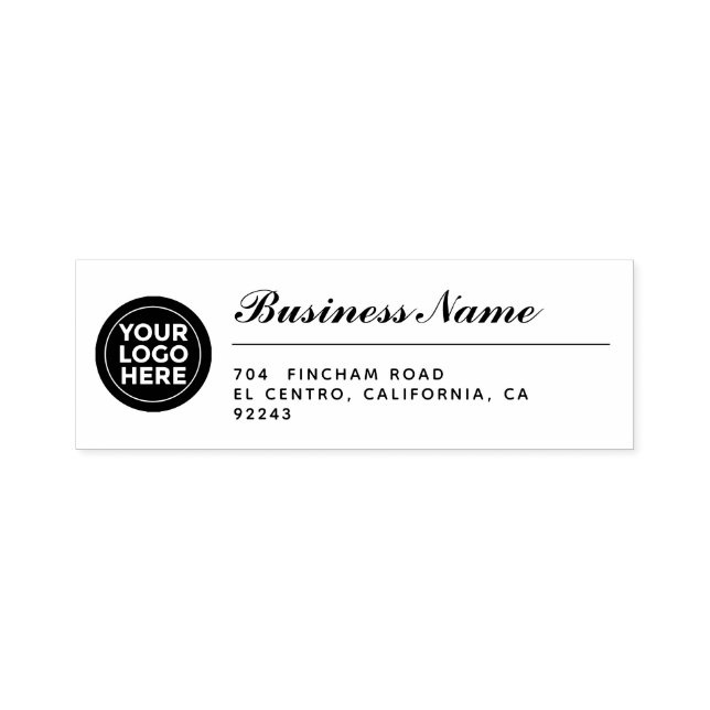 Sello Automático Dirección de retorno profesional personalizado del (Diseño)