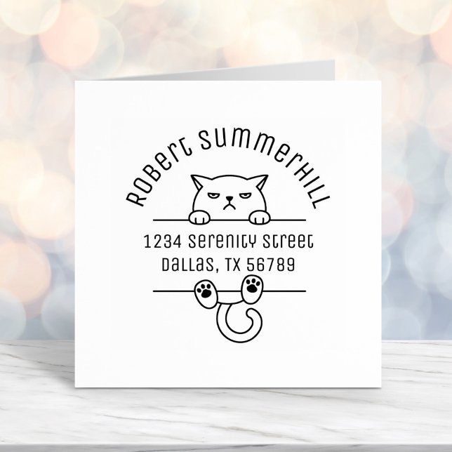 Sello Automático Dirección del Arco Gato Temprano Molesto 2 (Subido por el creador)