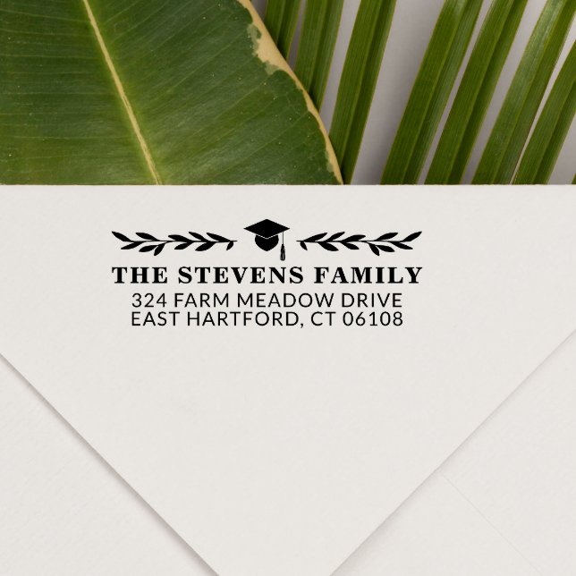 Sello Automático Dirección del nombre de la capa de graduación y de (Subido por el creador)