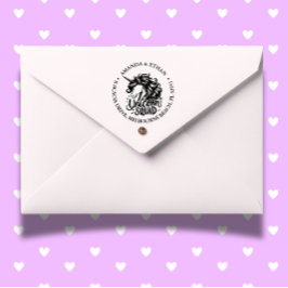 Sello Automático Dirección mágica de devolución de Personalizado un