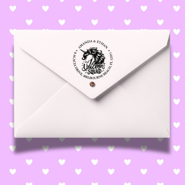 Sello Automático Dirección mágica de devolución de Personalizado un (add magic and joy to your crafts and gifts!)