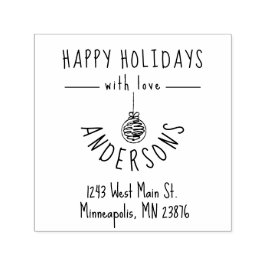 Sello Automático Dirección S de devolución de Personalizado familia