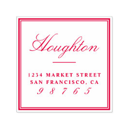 Sello Automático Diseñar su propia dirección de devolución de nombr