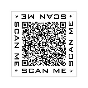Sello Automático Diseñar su propia plantilla de marca de código QR 