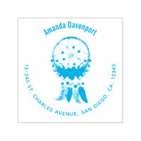 Diseño de Boho estilo Blue Dreamcatcher