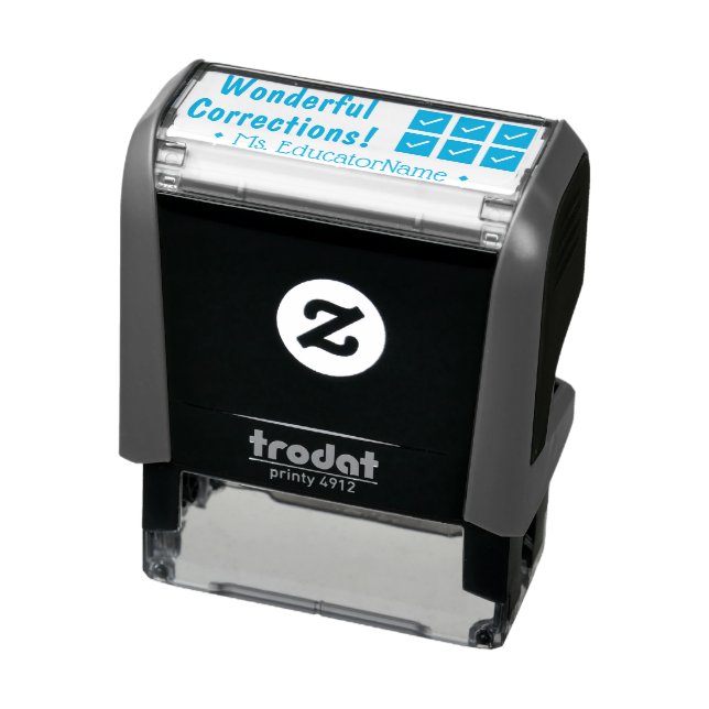 Sello Automático Divertidas "Correcciones maravillosas" Grado de se (Producto)