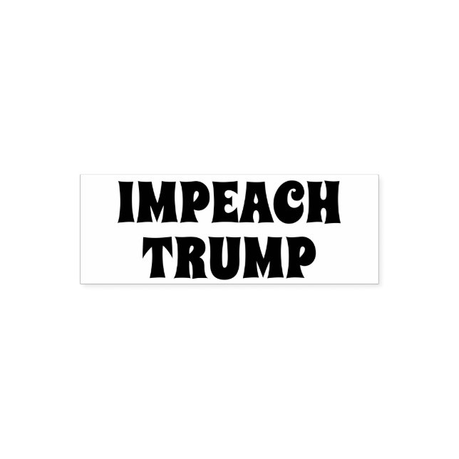 Sello Automático Divertido "Impeach a Trump" (Diseño)