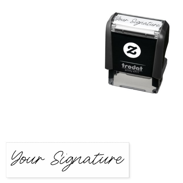 Sello Automático DIY de plantilla de imagen fotográfica de firma (In Situ)