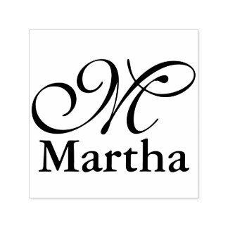 Sello Automático DIY - Simplemente Monograma / Nombre