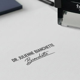 Sello Automático Doctor Medical Signature Professional Office