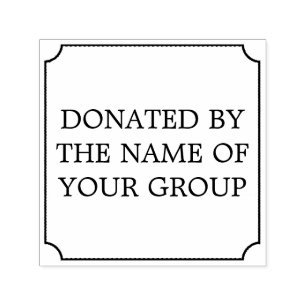 Sello Automático Donado por plantilla