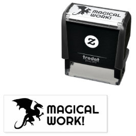 Sello Automático Dragon Magical Work Self-Inking Stamp