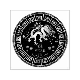 Sello Automático Dragón zodiaco chino ID542