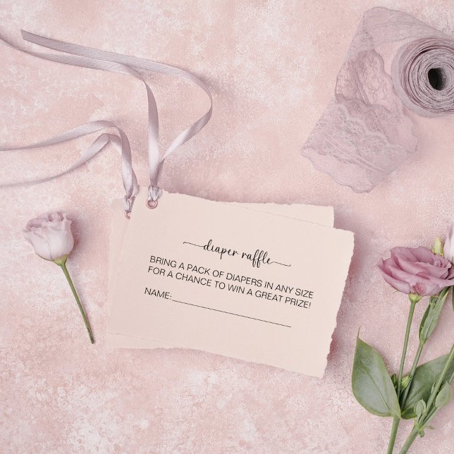 Sello Automático Dulce Niña Pequeña Baby Shower rifa de pañales (Subido por el creador)