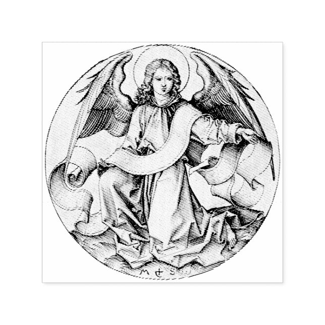 Sello Automático El Ángel de San Mateo (Diseño)