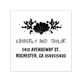 Sello Automático El Boda de la pareja de playa