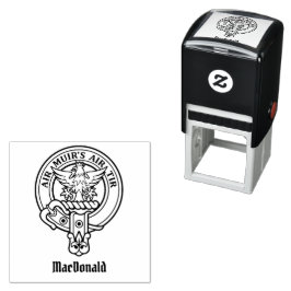 Sello Automático El clan MacDonald de la estampilla del Escudo Kepp