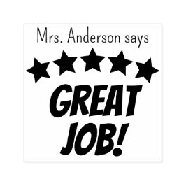 Sello Automático El gran trabajo personalizado del profesor