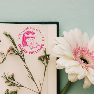 Sello Automático El libro de princesa Self Inking Stamp This