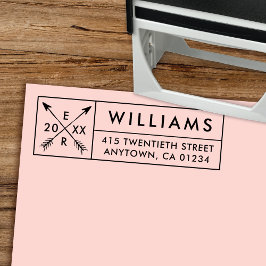 Sello Automático El objetivo de Cupid es recién casado o guardar el