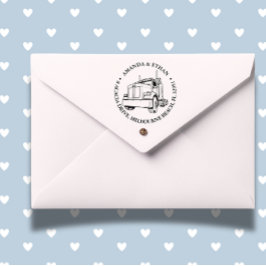 Sello Automático El tema de los camiones Bandit Semi