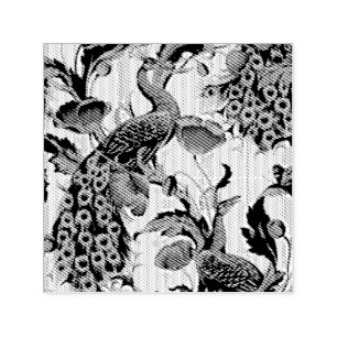 Sello Automático Elegancia Art Nouveau: Sidewall, The Peacock, 1896