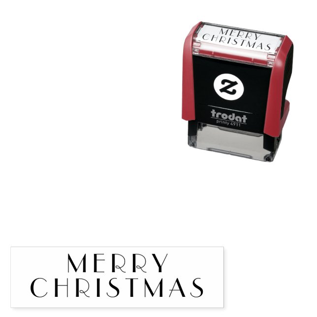 Sello Automático Elegant Merry Christmas (In Situ)
