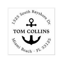 Elegante Ancla Náutica | Dirección de devolución d