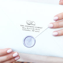 Elegante de la dirección de retorno del boda