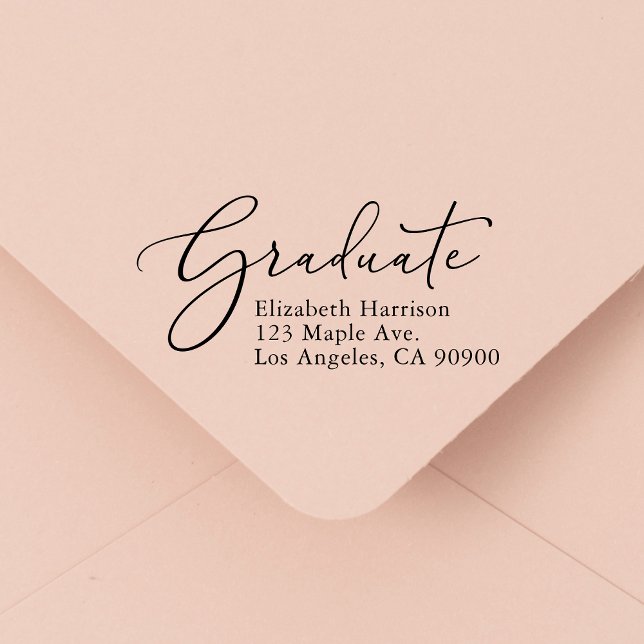 Sello Automático Elegante Dirección de Retorno de Graduación de Scr (Subido por el creador)