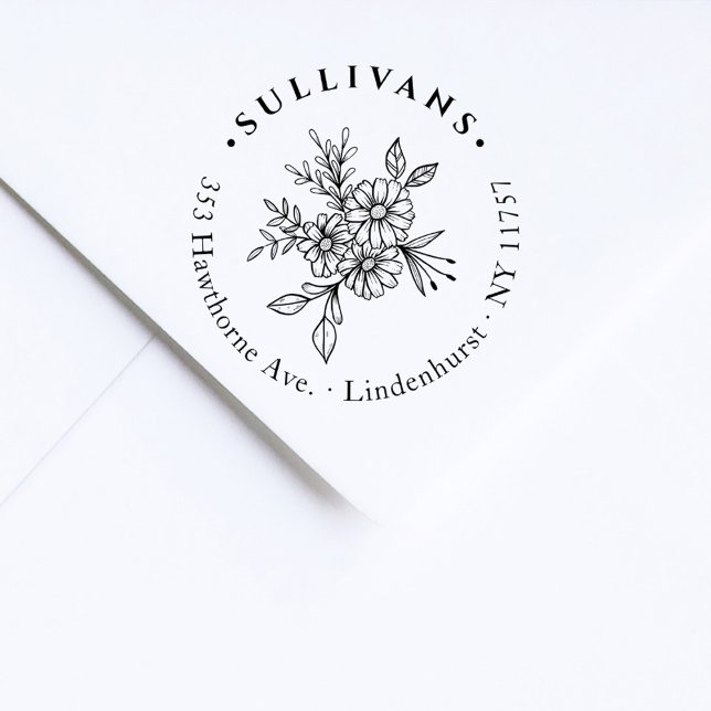 Sello Automático Elegante dirección de retorno de Personalizado de  (Subido por el creador)