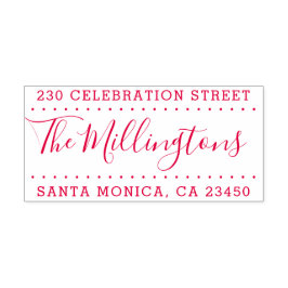 Sello Automático Elegante dirección dividida dirección de retorno d