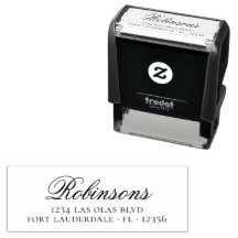 Elegante Elegante Firma Familia Dirección De Devol