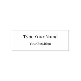 Sello Automático Elegante Personalizado de diseño monograma autotin