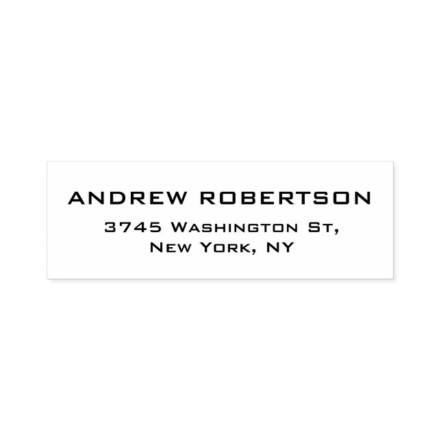 Sello Automático Elegante y contemporáneo único (Diseño)