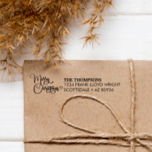 Elegante y moderna familia de Personalizados navid