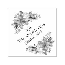 Elegantes Florales Feliz Navidad 2023