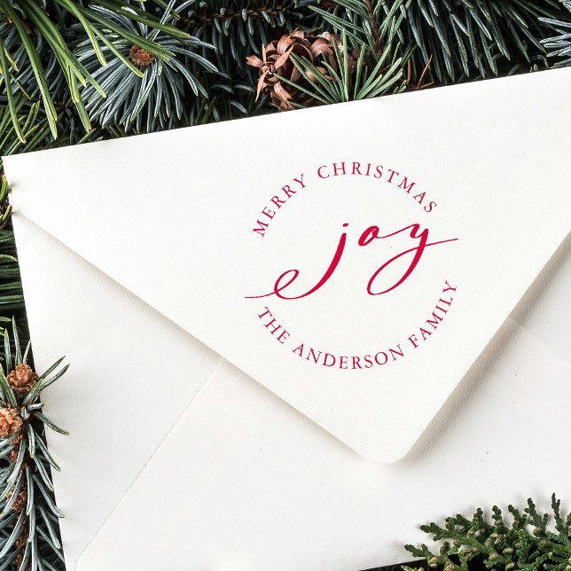 Sello Automático Elegantes Navidades se alegran de la estampilla de (Subido por el creador)