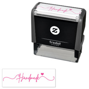 Sello Automático Embalaje de pequeño negocio floral hecho a mano co
