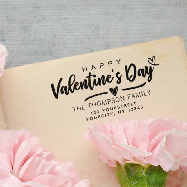 Sello Automático Encantador Feliz Día de San Valentín Dirección de  (Subido por el creador)