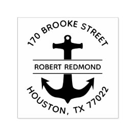 Sello Automático Entrada de ida y vuelta de marca de anclaje de dir