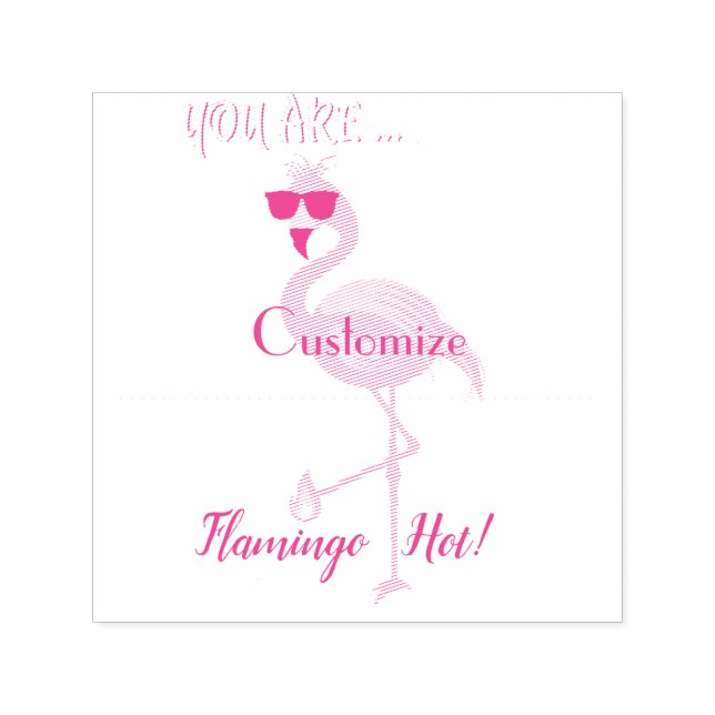 Sello Automático Eres Flamingo Hot Thunder_Cove (Diseño)