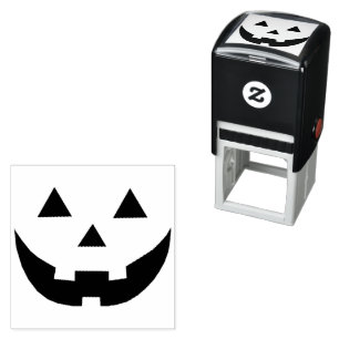 Sello Automático Escandalosa calabaza de calabaza de Jack o lantern