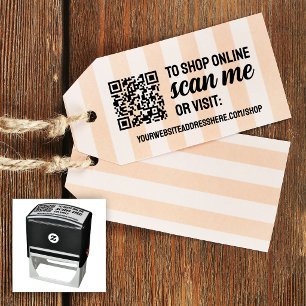 Sello Automático Escanéame para comprar tu código QR y sitio web