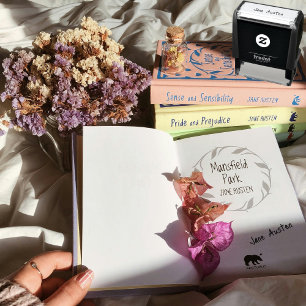 Sello Automático Escritura a mano de firma de autor simple