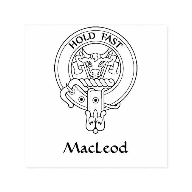 Sello Automático Escudo de Clan MacLeod [Edit] (Diseño)
