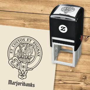 Sello Automático Escudo de Clan Marjoribanks