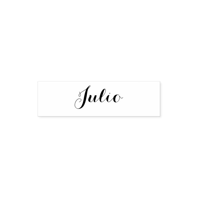 Sello Automático Esperanto: Mes: Julio (Diseño)