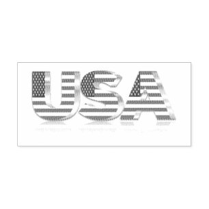 Sello Automático Estados Unidos - Estados Unidos - Bandera - Patrió