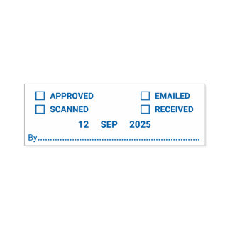 Sello Automático Estampilla de autoenlace de la oficina de múltiple
